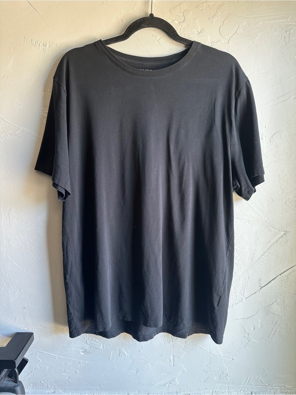 Vince Pima Cotton Crewneck T Shirt XL Charcoal Gray Minimalist Luxury Basic